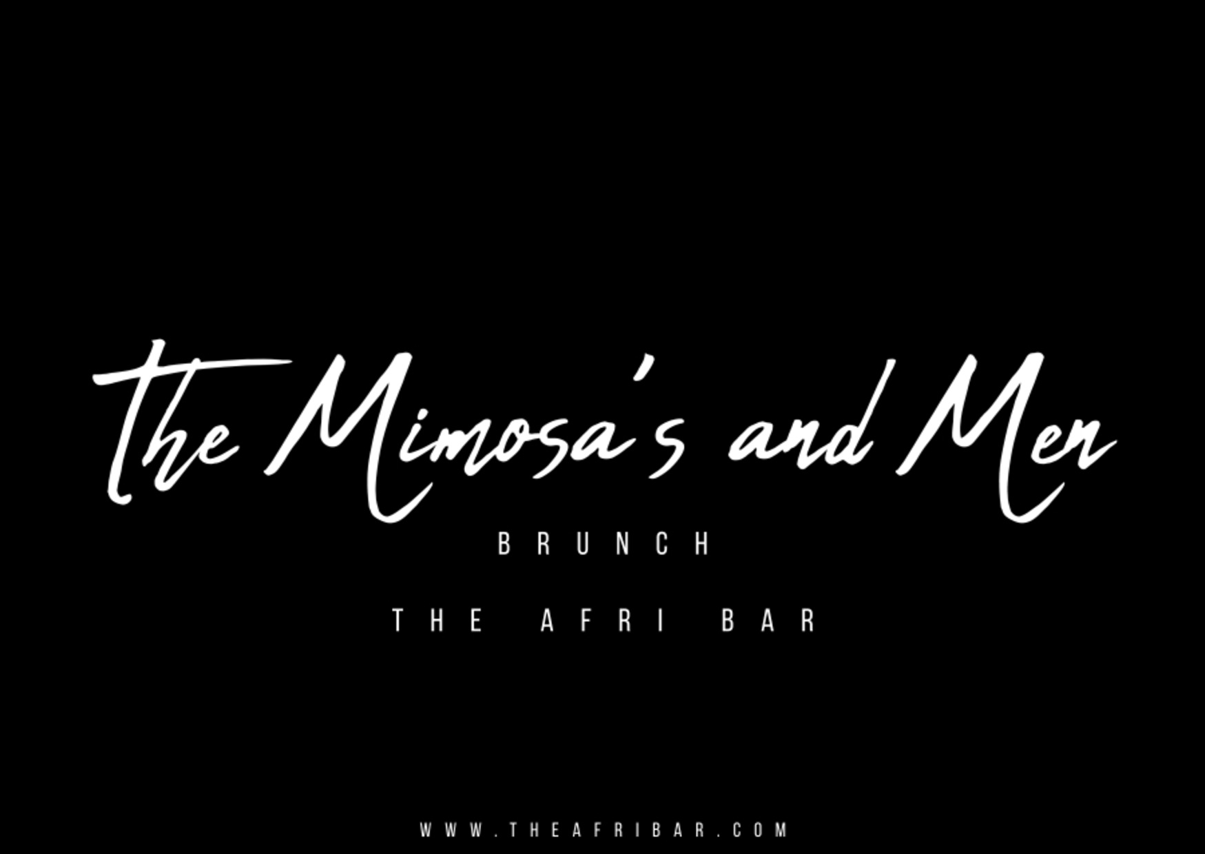 The Mimosas and Men Brunch