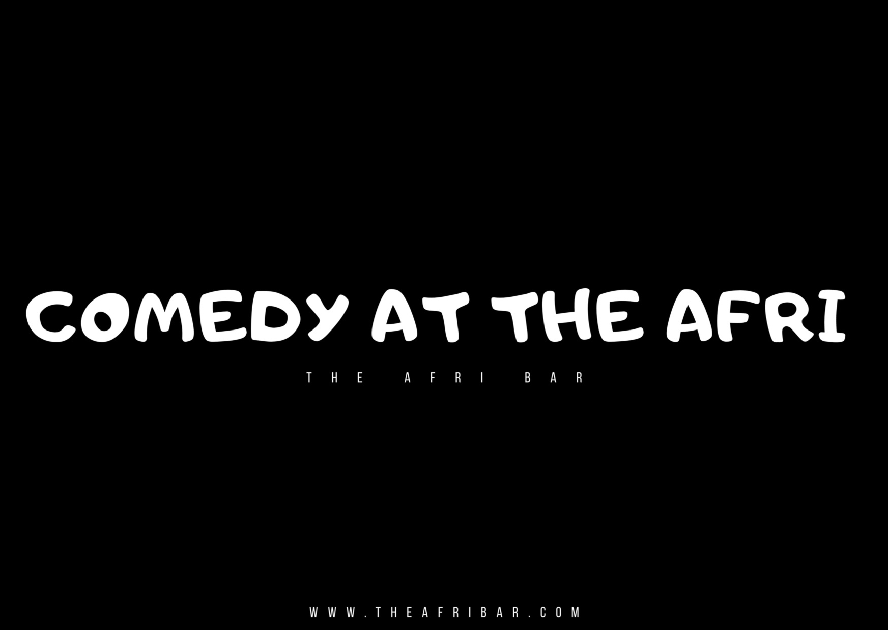 Comedy at The Afri Bar