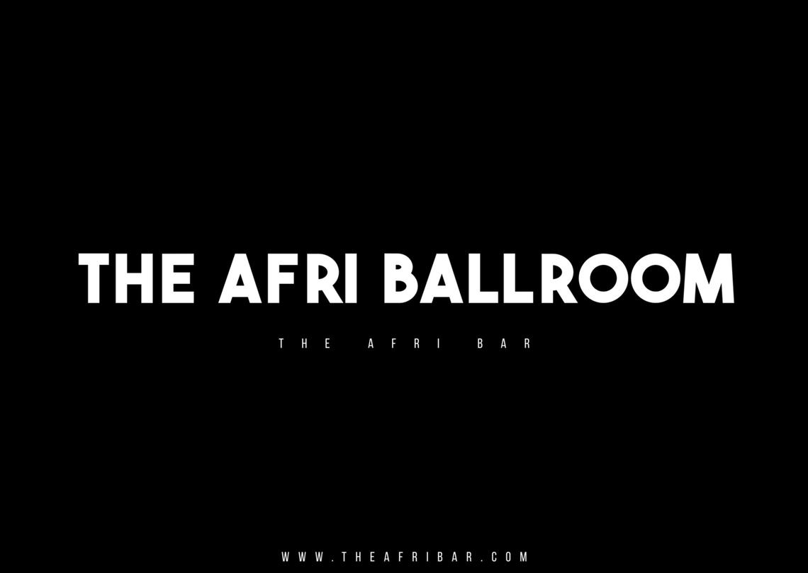 The Afri Ballroom at the Afri Bar